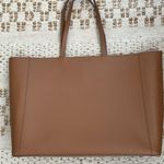 frame denim Frame Le Signature Tote Camel NEW Photo 3