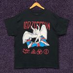 Led Zeppelin Icarus Breaking Through UK Flag Band T-Shirt XL Photo 0