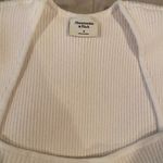 Abercrombie & Fitch White Knit Sweater Photo 3