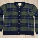 Christopher & Banks  Tartan Plaid Cardigan Photo 0
