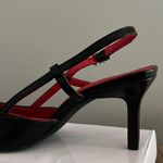 Elegant Black Women's Slingback Heels Size 6 Photo 4