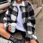 Princess Polly Buffalo plaid shacket jacket Photo 0