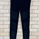 Alo Yoga Moto Leggings in Rich Navy Size S Photo 2