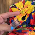 Bright Bandeau Tropical Bikini Yellow Size XS Photo 2