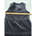 Vineyard Vines Tilly Harbor Seersucker Tiered Dress Small Black Moisture Wicking Photo 10