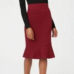 Club Monaco  Graciekins Reversible Skirt Burgundy Red | XS Photo 0