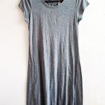 Lole Löle Dress Grey Twist Back Short Sleeves Athletic Dress Sz L GUC Photo 0