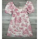 Urban Outfitters  x Laura Ashley Babydoll Penelope Cherub Boho‎ Dress Womens Sz L Photo 6
