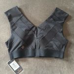 Women's Tommie Copper Shoulder Support Bra with Front Zipper Black Size L NEW Size L Photo 5