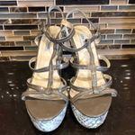 Steve Madden  Maddi woven Strappy straw wedges sandals‎ Women’s Size 10 Photo 3