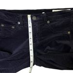 Rag and Bone  Black Velvet Skinny Stretch Jeans Zipper Size 24 Photo 11