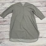 Mer Sea Essential Cotton Shirt Dress Grey Chambray Size L / XL Photo 1