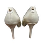 Liz Claiborne White Peep Toe Heels | Size 6.5 | New in Box (NIB) Photo 2