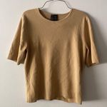 Tan Short Sleeve Shirt Size M Photo 0