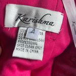 Karishma Strapless Sweetheart Cut Sequin and Crystal Rhinestone Bodycon Dress Pink Size 4 Photo 14