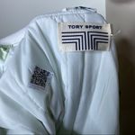 Tory Burch Tory Sport Mint Oversized PERFORMANCE SATIN BOMBER COAT S Photo 4