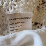 Solitaire White Lace Tank Top Medium Photo 10