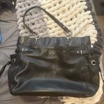 Coach  Black Leather Shoulder Bag Photo 0