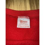 Hanes Vintage  XL Red Puffy Paint‎  Christmas Crewneck Sweatshirt Ugly Ornaments Photo 3