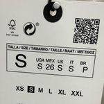 ZARA Cotton Wool Blend Cream Oyster Ecru Trench Long Coat Photo 9