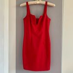 by the way. cici square neck mini dress Red Photo 4