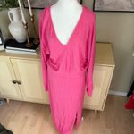Anthropologie Daily Practice Pink Ribbed Barre Midi V Photo 2