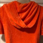 Juicy Couture  Puff Sleeve Hoodie Orange Terry M Photo 7