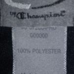 Champion  L Black White Stripe Athletic Pants Photo 5