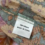 Floral Bohemian Dress retro halter tiered maxi Orange Gray (small) party summer Photo 4