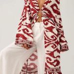 Anthropologie Printed Front Ring Kaftan/ Cover-Up/ Kimono, Size XS/S Photo 0