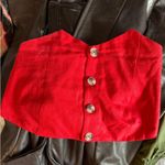 Berksha Bershka red crop Top Photo 1