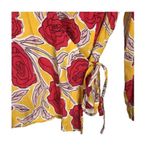 & Other Stories NWT & Other Stories Rose Print Wrap Top Blouse Los Angeles Atelier Size 2 Photo 3