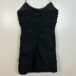 DO+BE NWT Black Ruched Strapless Mini Bodycon Dress Size Large Photo 4