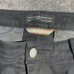 Peruvian Connection  Black Straight Leg Jeans With Buttons ( 8‎ ) Photo 4