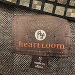 Heartloom Revolve  Brown checker Plaid duster Shrug with Metal Appliqué small Photo 3