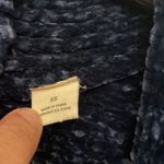 Anthropologie Moth Lily Navy Chenille Oversized Cardigan Photo 4