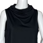 Zella Z by Shirt Womens Medium Black Cowl Neck Performance Workout Athleisure Photo 3