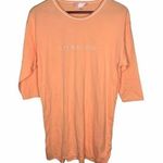 Victoria's Secret Victoria’s Secret VS Orange Dreamsicle Night Gown Photo 0