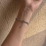 Smiley Face Charm Bracelet for Men Women Streetwear Hip Hop Unisex Style Silver Photo 7