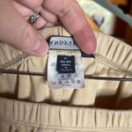 Lands End Sport Knit 100% Cotton Elastic Waist Pull On Shorts Tan Size 1X Photo 2