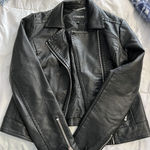 EXPRESS Leather Jacket Photo 0