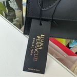 NEW Luana Ferracuti black leather small mini purse bag satchel Photo 6