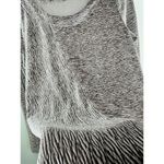 Habitat Velevt Pullover Crinkle Top Slate purple hues designer boutique xs Photo 5