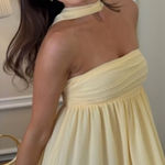 Lovers + Friends  x Emma Rose Soleil Gown in Butter Yellow Photo 0