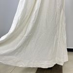 Farm Rio NWOT  Stretch Linen Blend Cami Maxi Dress Size XS Classic Off White Photo 9