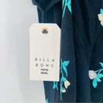 Billabong  Tank Small Going Out Woven Top Coastal Surf California Resort  NWT Photo 4