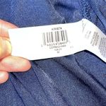 Dress the Population  Krista Plunging V-Neck Side‎ Slit Gown Dress Navy Blue M Photo 9