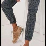 Cloth & Stone  gray leopard print drawstring jogger pants size xs Photo 8