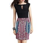 Trina Turk  chevron coda dress in multi Photo 4