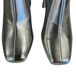 A New Day Women's  Pippa Chunky Heel Ankle Boots Silver Women Size 9.5 Photo 4